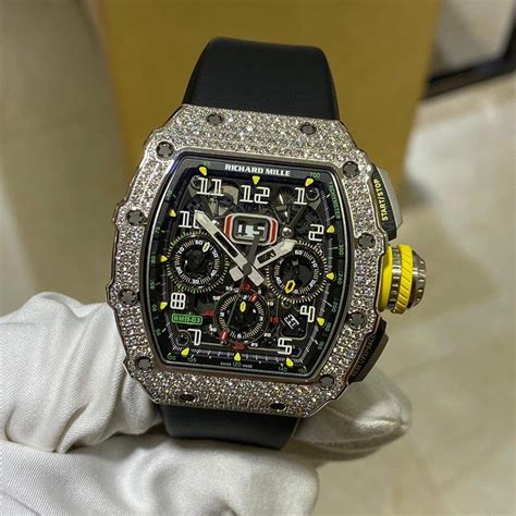 montre Richard Mille full diamond